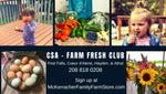CSA - Farm Fresh Club Waiting List